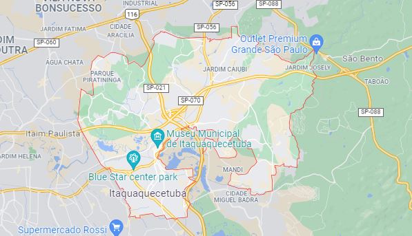 Mapa Itaquaquecetuba Mapa Itaquaquecetuba